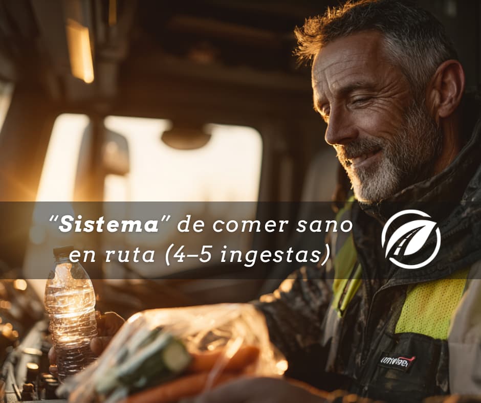 “Sistema” de comer sano en ruta (4–5 ingestas + energía estable)