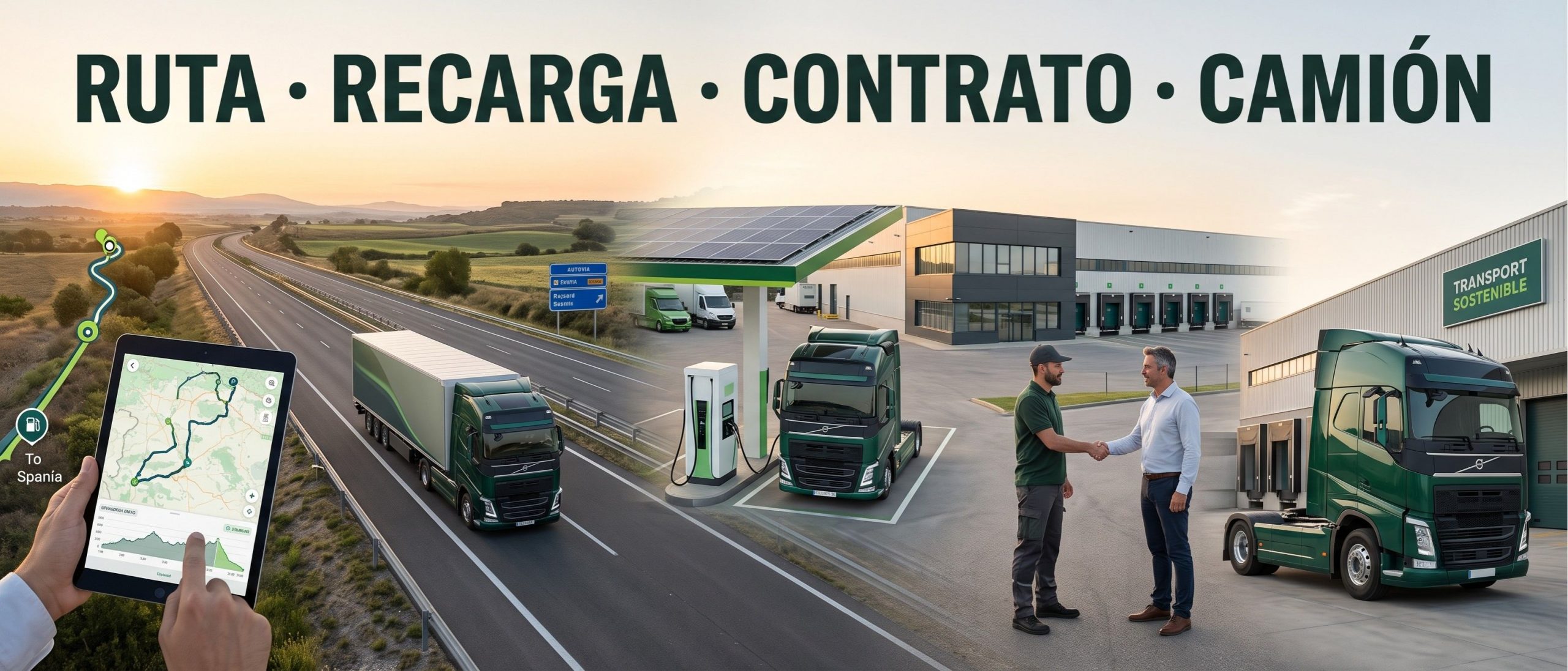 Ruta, recarga y contrato como pasos previos a comprar un camión eléctrico
